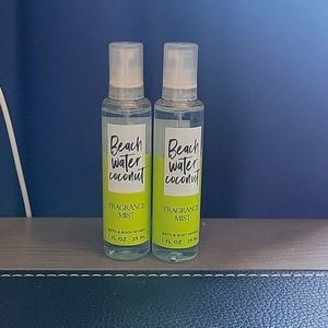 2 Beach water coconut fragrance mist